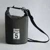 Сухая сумка для водного спорта 500D ПВХ Ocean Pack 5л Водонепроницаемая сумка для использования на открытом воздухе