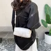 Kadınlar 2023 Renk Bahar Basit Çanta Omuz Moda Şehri Net Katı Kırmızı Bir Dokuma Çantalar Crossbody Çantası Küçük Meydan