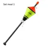 Fishing Accessories 1pc Portable Automatic Illuminate Float Tackle Fast Artifact Bobber Set 231017