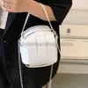 Totes Chain Ball Crossbody Väskor 2023 Summer New Woven Satuel Handbags Luxury Designer Pu Leather Topphandtag Väskor Totestylishhandbagsstore