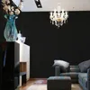 Wallpapers Black Faux Leather Wallpaper Matte Silk Pattern 3D Plain Color PVC Waterproof Wall Paper Living Room Bedroom Decor