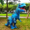 Косплей аниме T Rex Dinosaur Iatable костюмы Хэллоуин костюм для вечеринки для взрослых ролевые игры прогулочные костюмы