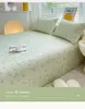 Bedspread Single Summer Łóżka podwójna warstwowa przędza bawełniana okładka przeciw pośpiechu zagęszczona materaca studencka cienka kołdra 231013