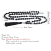 Chokers YUOKIAA Matte Black Onyx Mala Beads 108 Necklace Prayer Buddhist Japamala Set Boho Meditation Yoga Spirit Jewelry for Women Men 231016