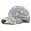 Casquettes de baseball Casquette de baseball de chasse Tactique Armée Chapeau Sport Snapback Stripe Militaire Réglable Camouflage Simplicité Camo