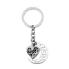 Mamma med Rose Urn KeyChain Moon Ashes Memorial Keepsakes Cremation Jewelry With Tratten och Gfit Bag251w