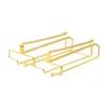 Kitchen Storage Glasses Hanger Metal Wine Glass Rack For Cabinet Restaurant Bar