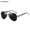 Óculos de sol de luxo dos homens polarizados óculos de sol condução óculos de sol para homens mulheres marca designer masculino vintage preto piloto óculos uv400 231017