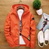 2023 Fashion trench coat Korean version of Spring and autumn teenage couples reflective jacket slim-fit hooded men's jacket t319a