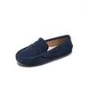 Baskets enfants mocassins en cuir véritable chaussures garçons enfants mocassins 2023 printemps été mocassin filles décontracté enfant en bas âge bébé 231017