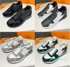 Designer RUN AWAY Sneakers Heren Schoenen Kalfsleer Retro Sneaker Fashion Look Outdoor Running Trainers Splicing Styling Schoenen maat