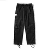 Calças masculinas mens cargo pant homem designer cargos calças moda sweatpant calças calças de trabalho high street hip hop casual multipockets oversized solto em linha reta overa