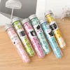 Tragbare Seifenblätter Seifenstück Tube Blume für Reise Duftende Seife Zufällige Farbe Essential Deodorant Zubehör F3113 Cekxf Xbrpi