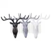 Konst och hantverk Fashion Cute Antler Hook Deer Head Nyckelhållare Hanger vardagsrum Väggdekorativ prydnad Hemdekor Tillbehör 231017