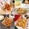 Baking Moulds Large 23cm Air Fryer Disposable Paper Liner Non Stick Oven Mat Vegetable Cooking Special Parchment for Airfryer XXL 231017