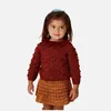 Pullover Toddler Girl Sweater Kids Clothes Boys Ball Long Sleeve Tops Tees Mf Brand Children Pullover Knickade tröjor Babykläder Set 231017