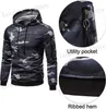 Men's Tracksuits Men's Tracksuits 2 Piece Set 2021 Spring Winter Sweatsuits for Men Casual Hoodie Sports Jogging Suits Sets Men Clothing T231017