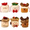 Christmas decorations cute candy bags gift bags elderly snowmen elk apple bags Christmas tree decorations Wholesale