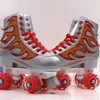 Inline-Rollschuhe Großhandel Kinder Glitter Flashing Patines 4 Wheels Skate-Schuhe für Mädchen 231016
