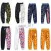 Erkekler Pantolon Tasarımcı Banyo Maymun Mens Pantolon Japonya Erkekler En Kalite İşlemeli Kargo Pantolonları Miss Sweatpants Miss Fashion Joggers M/L/XL/XXL X1017