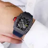 Chronograph Titanium Watch RM Wrist Watch Racing Machine Watch RM35-01 Manual 42mm Male AC1N