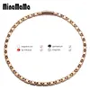 Chains Stainless Steel Negative Ion Far Infrared Magnetic Necklace For Women Health Energy Choker Jewelry