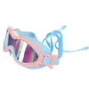 Zwembril voor kinderen Kinderen Breed zicht Anticondens Anti-UV Snorkelen Duikmasker Oordopjes Buitenwatersport Zwembril 231017
