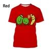 Mannen T-shirts 2023 Fashion Fun Fruit Banaan Cartoon 3d Printing T-shirt Mannen En Vrouwen Zomer Unisex Casual Korte mouwen