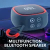 Alto-falantes portáteis 2023 T G Mini Bluetooth Speaker Conexão sem fio Esporte ao ar livre Áudio Estéreo Suporte TF Cartão FM Carro 231017