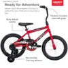 Cyklar rida-ons huffy 16 in. Rock it Boy Kids Bike Red Bicycle Kids Bike Q231018