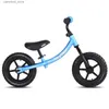 Cyklar Ride-ons Joystar Kids Balance Bike för 1,5-5 år gamla pojkar flickor 12 tum småbarnstarter cyklar lätt stål ram luftfri däck Q231018