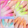 Nail Polish Mtssii 7ml Neon Snowflake Gel Nail Polish Fluorescent Gel UV LED Semi Permanent Glitter Snow Sequins Nails Art Design Varnishes 231016