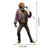 Konst och hantverk Skeleton Statue Decor Unikt rockband Figurskelettdekor för Day of the Dead Multifunctional Skeleton Ornament Halloween 231017