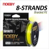 Braid Line Noeby x8 Braided Fishing Line 150m 300m 8-103lb Multifilament Strands PE Line flätad linje Pike Saltwater Fishing Tackle Lines 231017