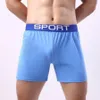 Sous-vêtements Mode Été Longs Hommes Boxers Taille Haute Sport Sous-Vêtements Pour Hommes Boxer Shorts Jambe Sexy Mâle Culotte Cueca267o