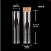 24pcs 60ml taille 30 * 120mm tube à essai avec bouchon en liège bouteilles d'épices conteneur pots flacons bricolage craftgood qté Ieafo