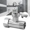 Kitchen Faucets Durable High Quality Practical Diverter Valve T Adapter Shape Bath G1/2 T-Valve Toilet Three-way Device