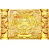 Tapeten Chinesischer geprägter goldener Drache Benutzerdefinierte Tapete Wohnzimmer Home Decor Wandbild Schlafzimmer Industrie 3D PO Wandpapier