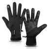 Fünf-Finger-Handschuhe, Fahrradhandschuhe, Herren, Q903, Winter-Reißverschluss, Touchscreen, winddicht, warm und wasserdicht, Radfahren, Sport, Plüsch, Ski, Herren