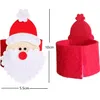 Christmas decorations, three-dimensional Santa Claus, non-woven napkin sets, hotel dining table scenes, napkin buckles, manufacturer's stock