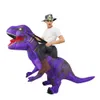 Cosplay Fancy Dinosuar Costumi Adulti Halloween T Rex Costume Metà Corpo Festa Gioco di ruolo Disfracez Per Uomo Donna