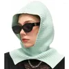 BERETS AMERICAN RETRO LEM SLIT BALACLAVA HAT Autumn and Winter Ins