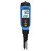 PH Meters Professional Food PH Tester Portable Pen Type pH Meter Alkalinity Meter Meat Vegetables Fruits Dairy pH Temperature Detection 231017