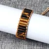 Strand Multi -Kolor Charm Wrap Bracelets Bracelets Natural Stone Tube Koraliki Regulowane pary Banles Joga Luksusowe opaski na nadgarstki biżuterii