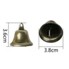 Andra evenemangsfest levererar 20st Copper Bells Vintage Metal Brass Bells Christmas Bells Dekorationer Rensa ljud Copper Bell Rattle Bell för School 231017