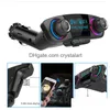 BT06 Car Player MP3 Bluetooth 4.0 U Disk TF Card Black Mobile Telefon Hands FM Nadajnik na pojazd