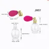 10ml Portable Glass Perfume Nebulizer Bottles Empty Vaporizer Cosmetics Ellipse Bottle with Atomizer Refillable Liquid Jars 5pcgood qty Rwvp