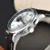 マンのための腕時計2023年の新しいメンズウォッチ5つの針すべてのダイヤルワーククォーツウォッチ高品質のトップトップブランドクロノグラフクロックレザーベルトファッションブライトプレミア