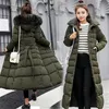 Femmes vers le bas Parkas hiver veste col de fourrure à capuche coton rembourré Long manteau coréen ample chaud épaissir vêtements d'extérieur 231017