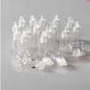 11 * 22 * 7mm 1 ml Mini bouteilles en verre transparent transparent avec couvercle en caoutchouc d'étanchéité flacons vides pots souhaits 100 pcs/lotbonne quantité Qvqmk